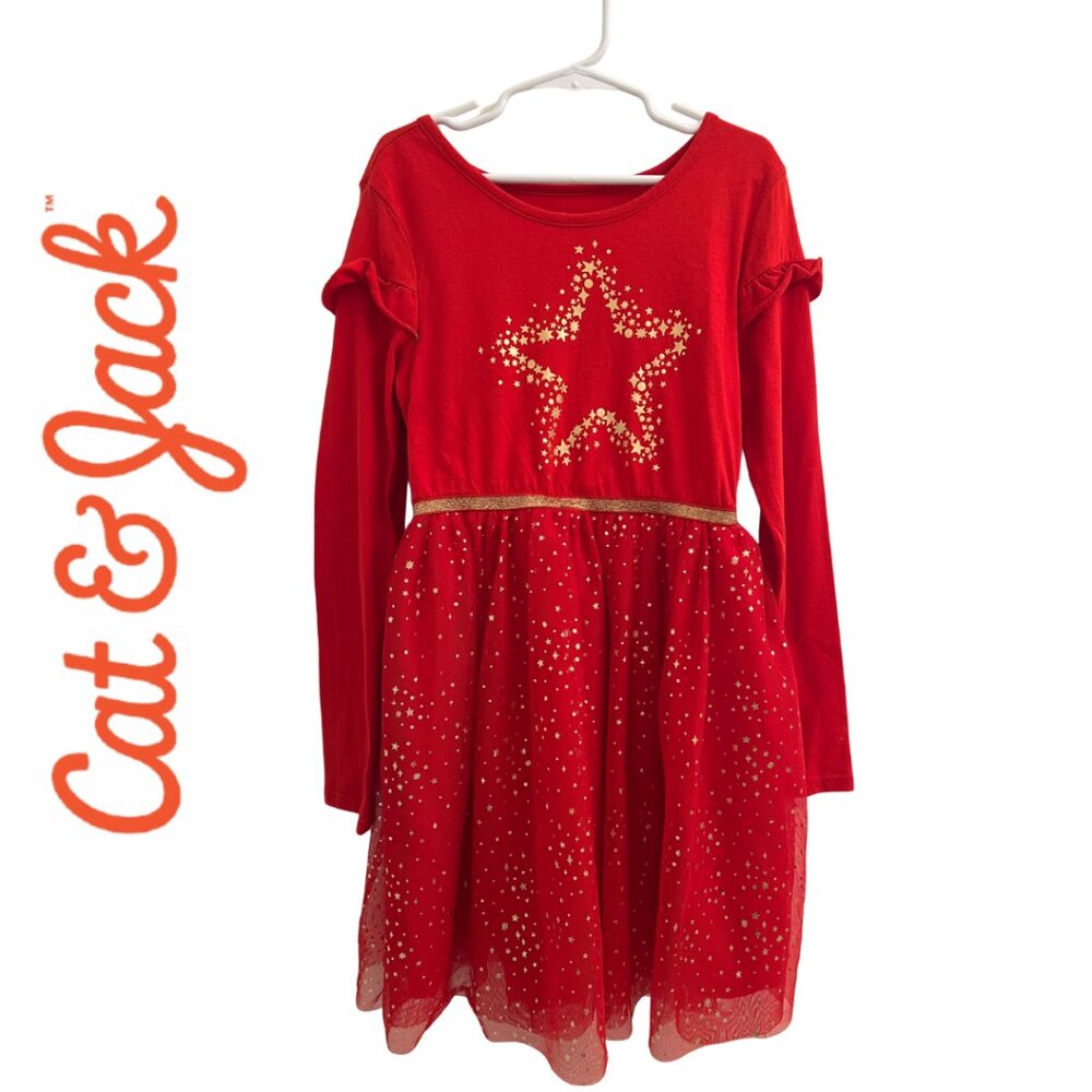 Cat & Jack Holiday Dress Size 8